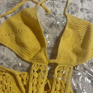 NWT Armani Exchange knit swimsuit